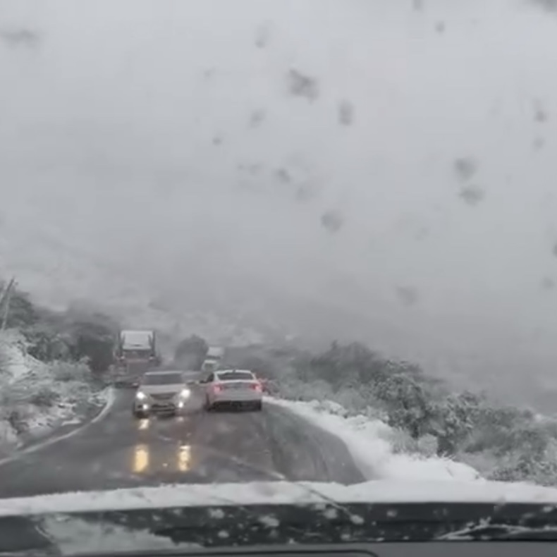 VIDEO: NEVADA LA CARRETERA JANOS-AGUA&nbsp;PRIETA