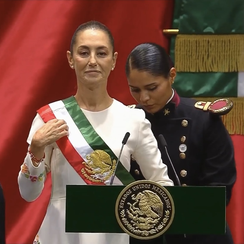 CLAUDIA SHEINBAUM, PRESIDENTA DE&nbsp;MÉXICO