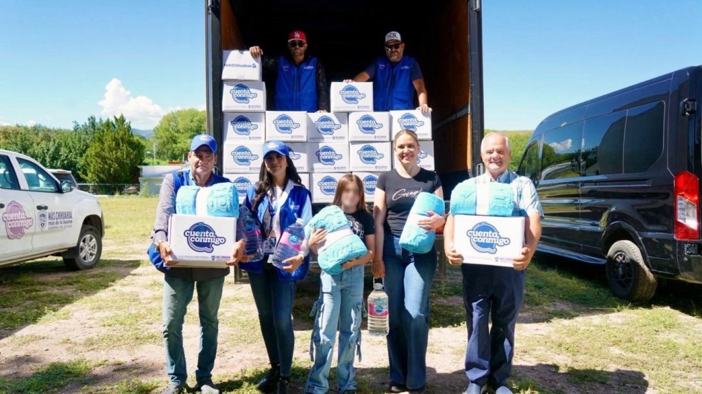 APOYAN A FAMILIAS DE CASAS GRANDES AFECTADAS POR&nbsp;LLUVIAS