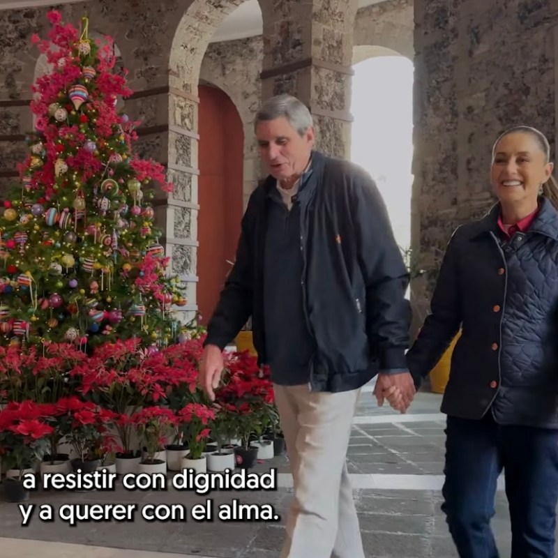 ENVÍA SHEINBAUM MENSAJE DE NAVIDAD A LA&nbsp;NACIÓN