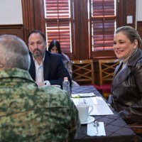 CAFECITO TIME, MESA DE SEGURIDAD SE REÚNE EN PALACIO DE&nbsp;GOBIERNO