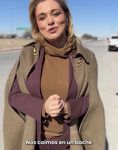 100 AÑOS DE BUENA SUERTE, CAE LA CAMIONETA DE MARU EN UN&nbsp;BACHESOTE