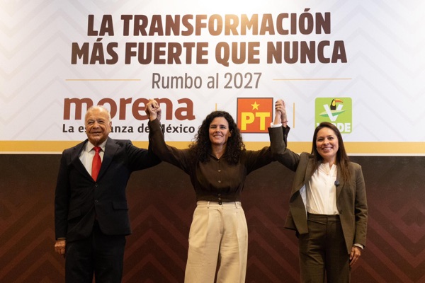 NO QUIEREN PERDERSE EL PASTEL, MORENA, PT Y PVEM SELLAN ALIANZA PARA 2027; CHIHUAHUA ESTÁ EN LA&nbsp;LISTA