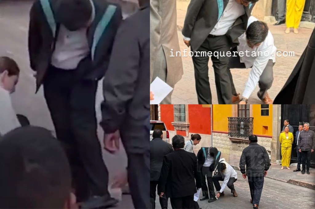 NI LOS REYES SE ATREVEN A TANTO: EL MINISTRO QUE SE DEJA SERVIR DE&nbsp;RODILLAS