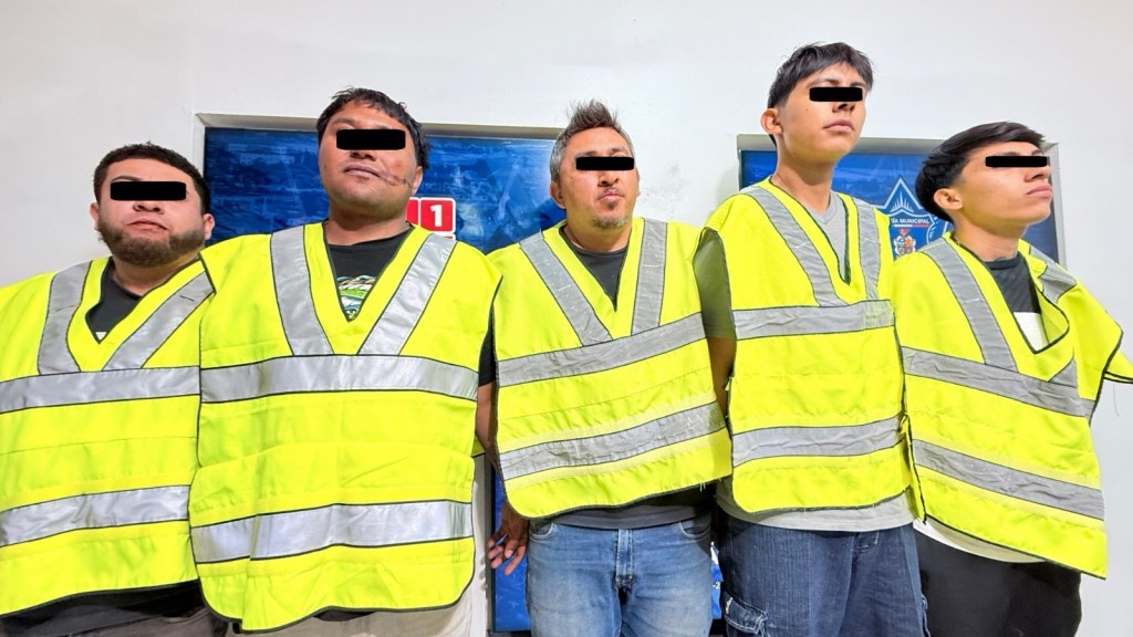 BIEN SONRIENTES, DETIENEN S CINCO TRAS ATAQUE ARMADO EN PASEOS DEL&nbsp;ALBA