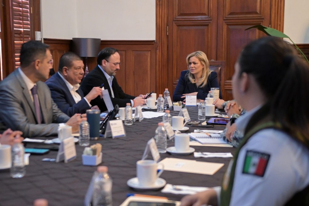 BIEN PENDIENTE DE LA SEGURIDAD, ENCABEZA MARU CAMPOS MESA ESTATAL DE&nbsp;SEGURIDAD