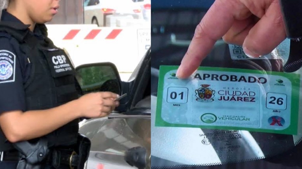 !AH LA…! ADVIERTEN QUE ESTADOS UNIDOS PODRÍA EXIGIR ENGOMADO ECOLÓGICO PARA CRUZAR DESDE JUÁREZ