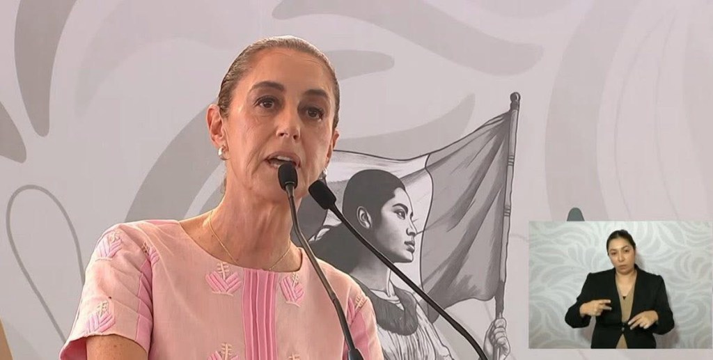 “SI NO QUIEREN DROGAS, DEJEN DE ENVIAR ARMAS”: SHEINBAUM A EE.UU.