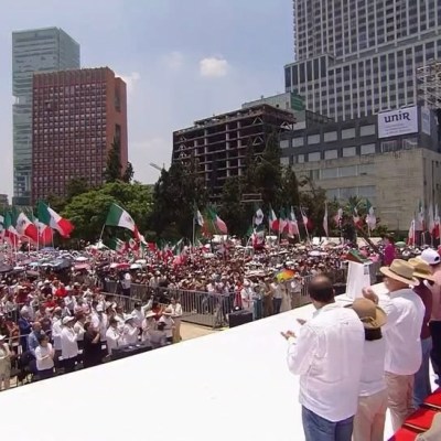 “LA PATRIA NO SE VENDE”, SHEINBAUM PIDE DEFENDER LA SOBERANÍA EN&nbsp;DISCURSO
