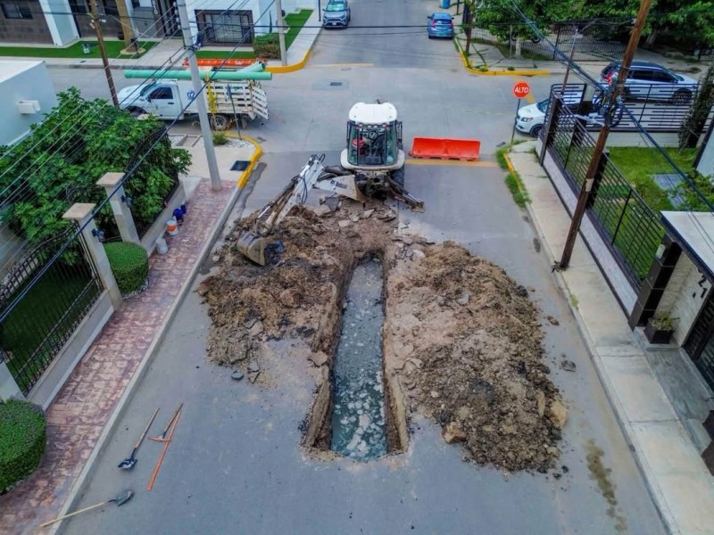 LA JMAS ATIENDE EMERGENCIA TRAS COLAPSO DE&nbsp;DRENAJE