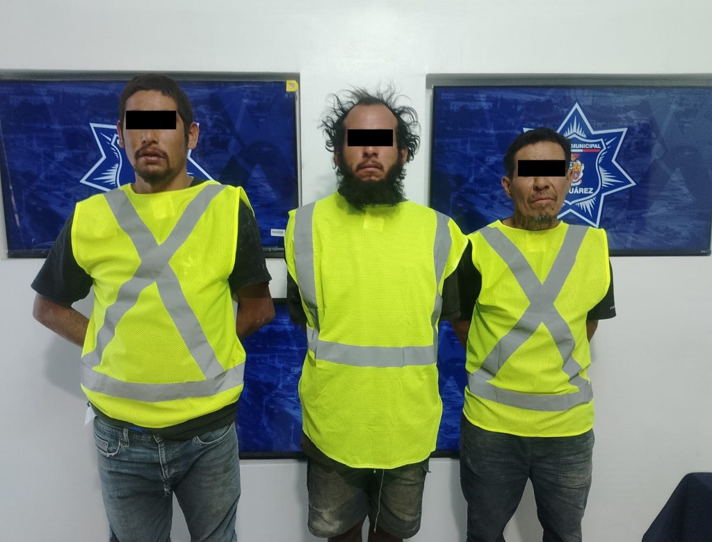 DETUVO LA SSPM A TRES TECATOS QUE QUISIERON ENTERRAR A UNA&nbsp;PERSONA