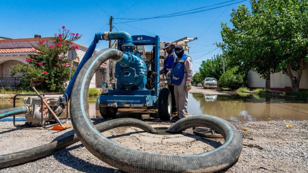 JMAS ACTIVA BOMBA PARA FRENAR BROTES DE AGUAS RESIDUALES EN RÍO&nbsp;BRAVO