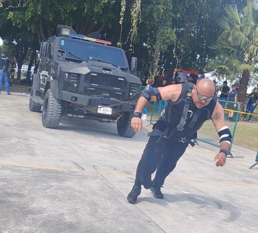 DE TANTO DETENER MALEANTES, POLICÍA DE CHIHUAHUA ENTRE LOS MEJORES EN COMPETENCIA NACIONAL DE FUERZA