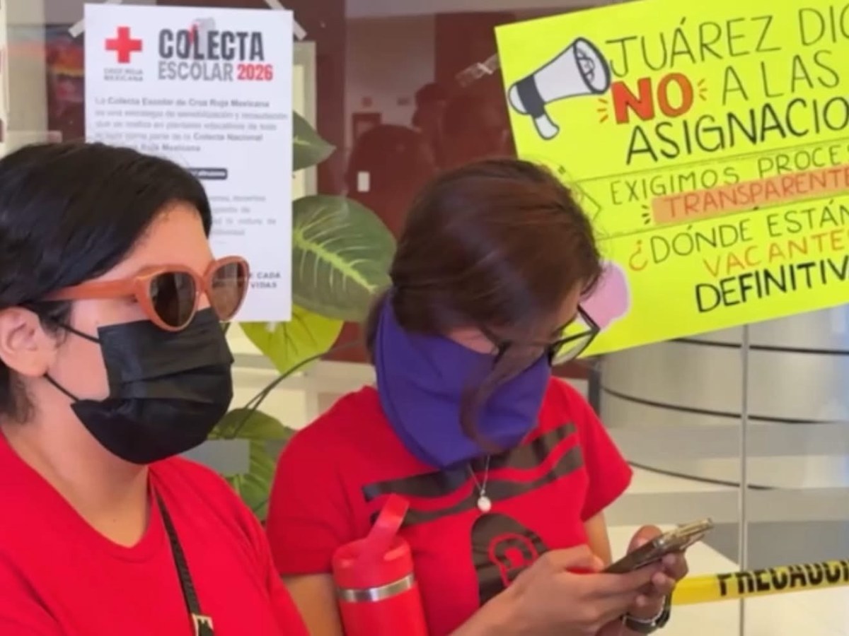 DOCENTES EXIGEN TRANSPARENCIA Y JUSTICIA EN LA ASIGNACIÓN DE PLAZAS&nbsp;EDUCATIVAS