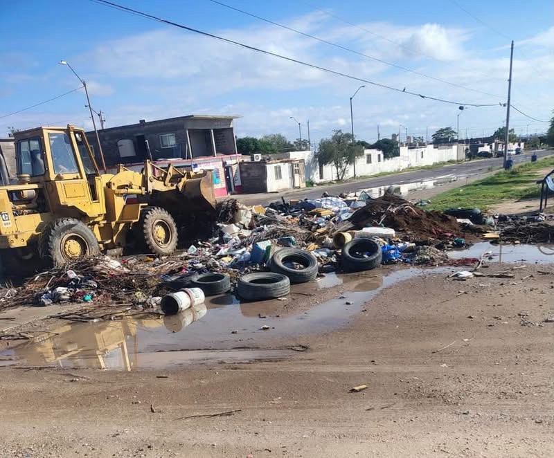 REFUERZAN TRABAJOS Y RETIRAN RESIDUOS EN ZONAS AFECTADAS POR LAS&nbsp;LLUVIAS
