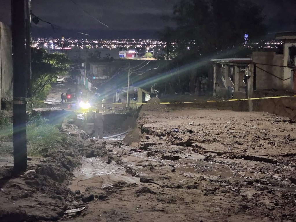 NUEVAMENTE SE DESLAVA LA CALLE ALFREDO ORTA TRAS LAS&nbsp;LLUVIAS